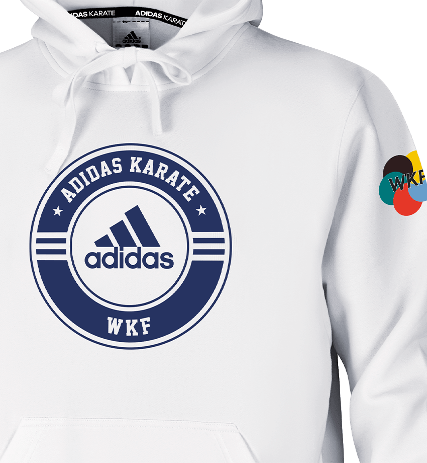 alondra Miniatura peine Hooded Karate Adidas Sports Combat - Equipaciones Deportivas | SportConnect  | Chile