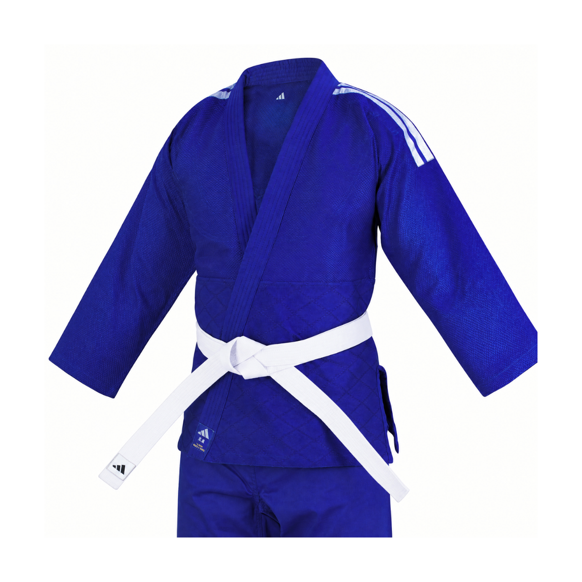 Judogi adidas Iniciación J250 azul - Imagen 2
