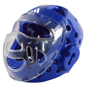 Cabezal Protector con mascarilla Taekwondo W.T.F - Adidas